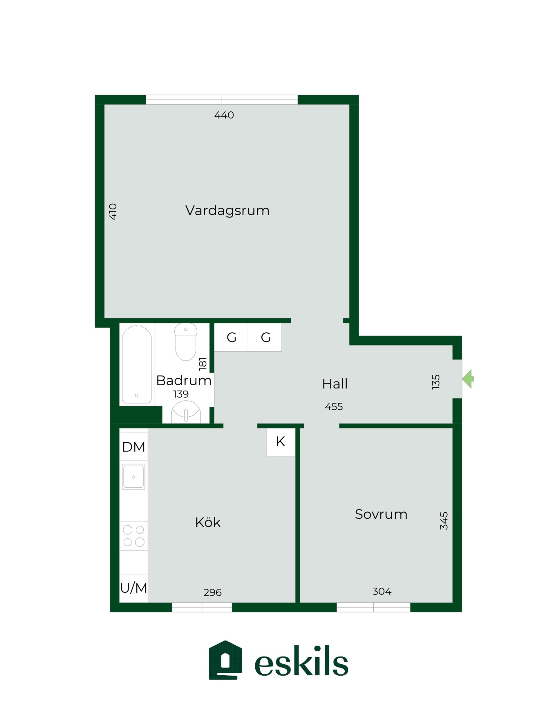 Norr/Centrum, Eskilstuna