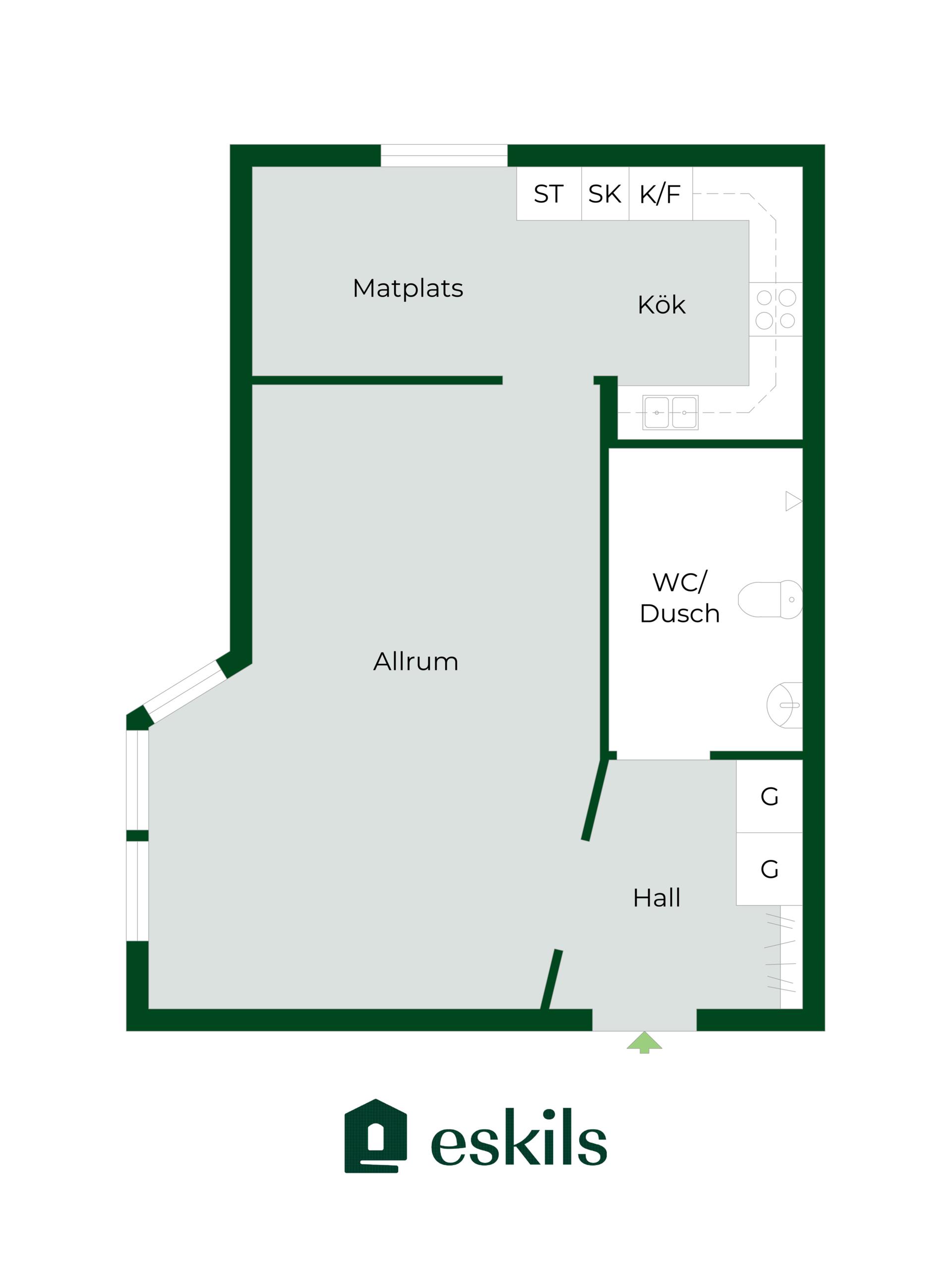 Norr/Centrum, Eskilstuna