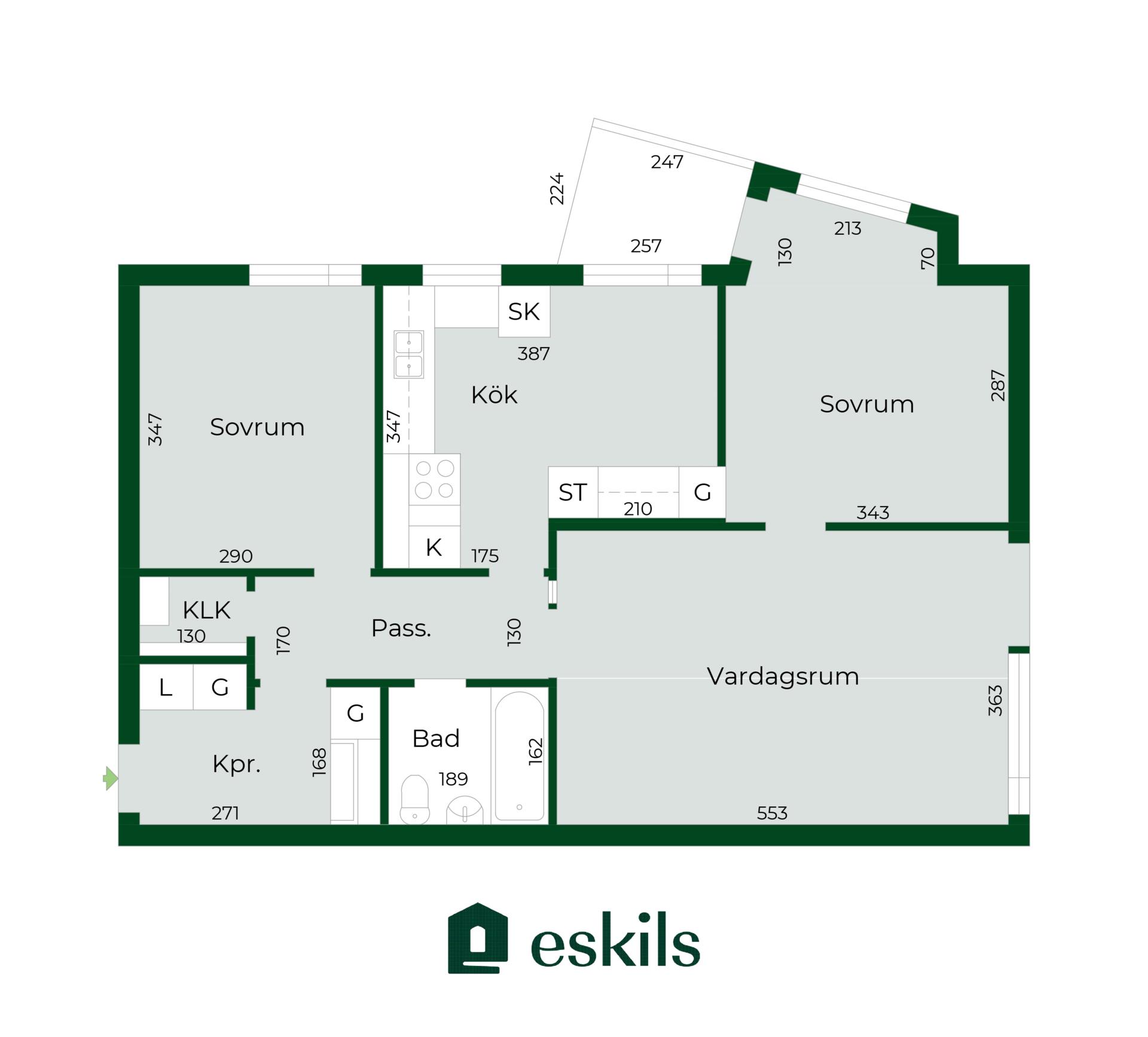 Norr/Centrum, Eskilstuna